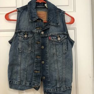 Levi’s Jean jacket vest